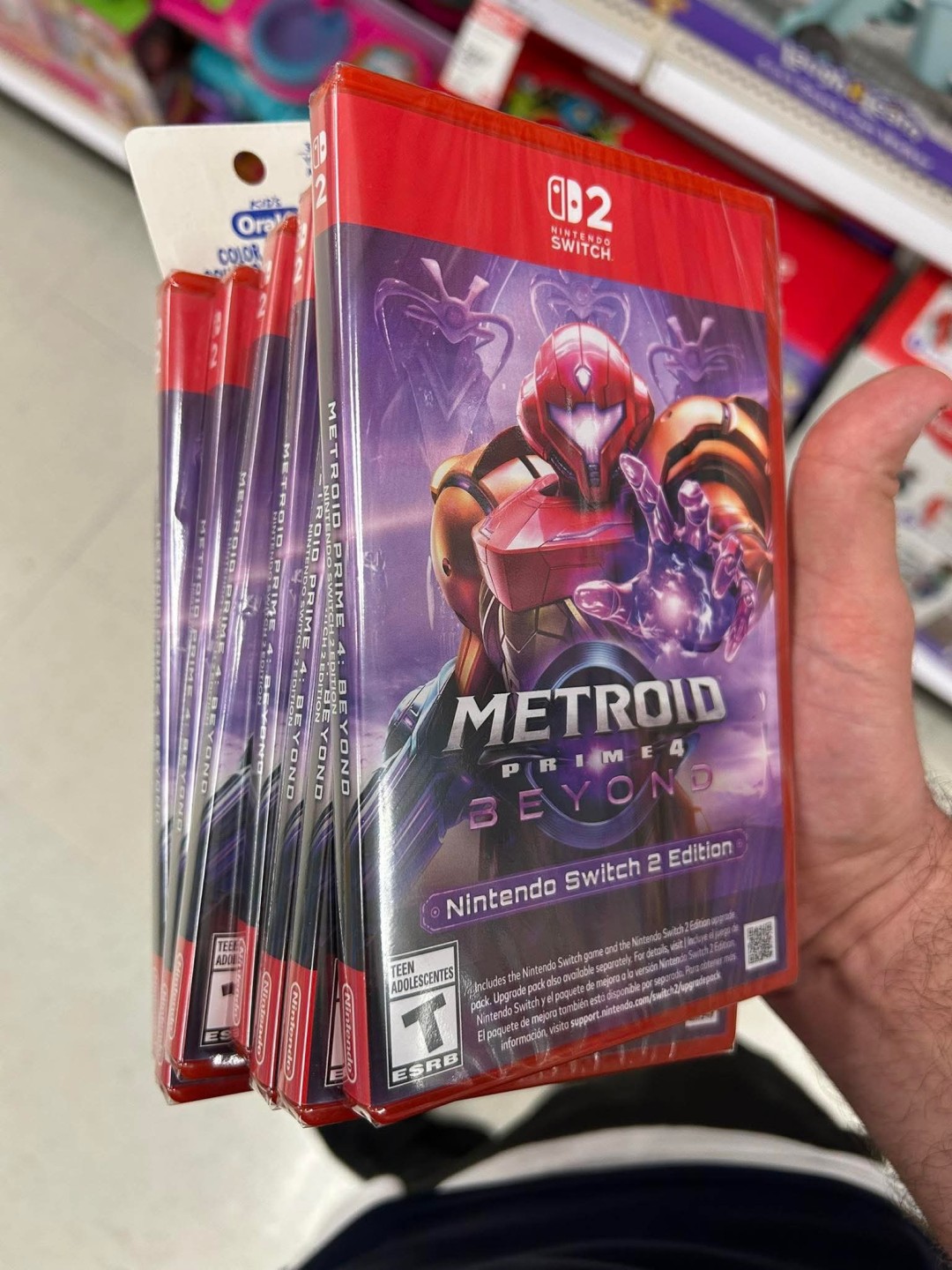 新作《银河战士Prime 4：超越》实体版提前流出