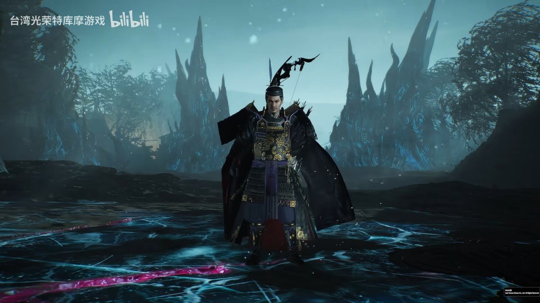 ‌《仁王3》源赖朝与守护灵"草薙"亮相