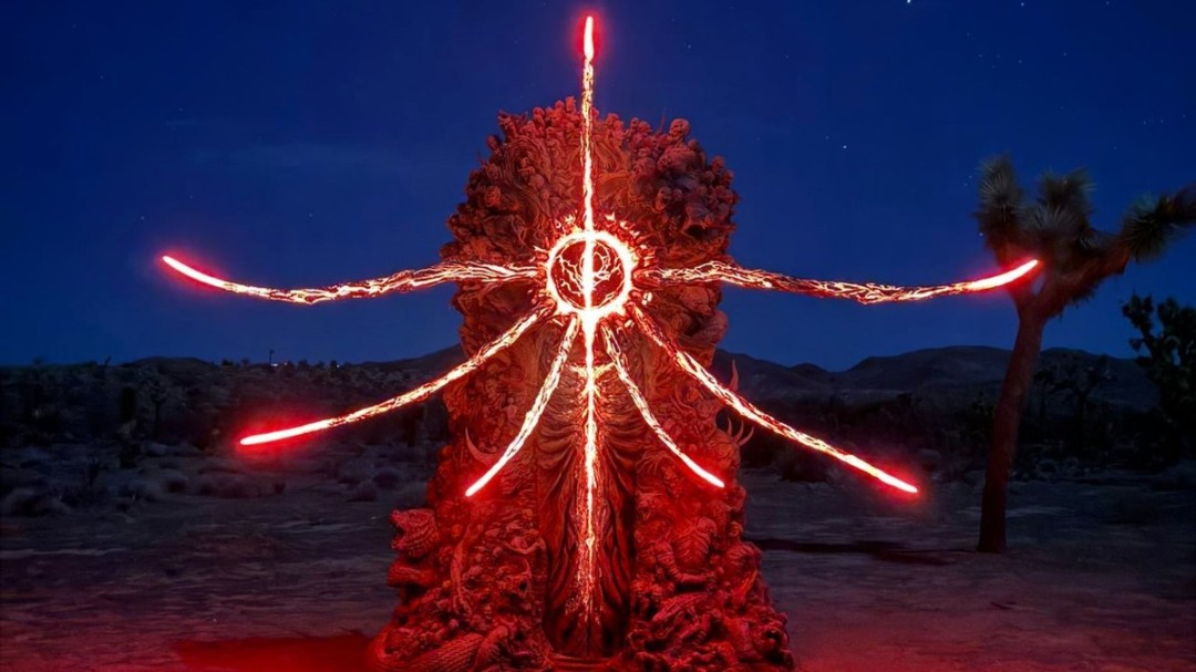 ‌莫哈韦沙漠神秘雕像引爆玩家猜想