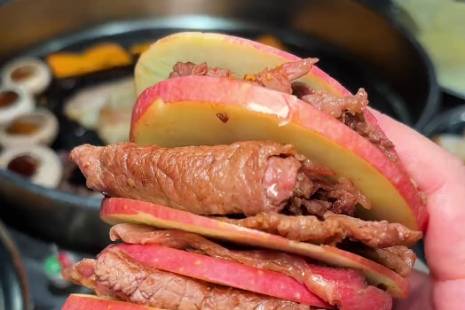 苹果烤肉是什么意思