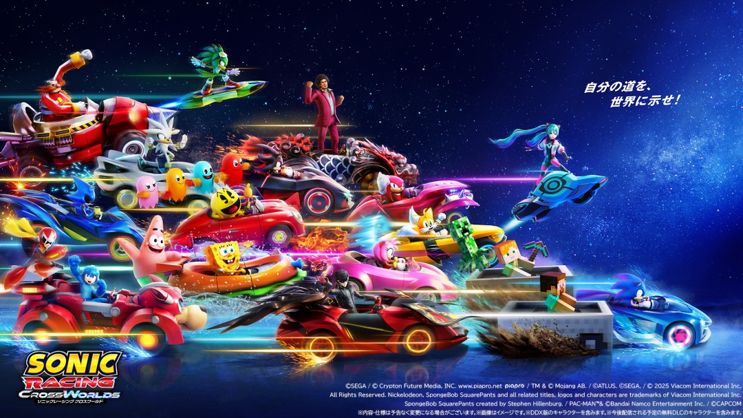 《索尼克赛车:交叉世界》登陆Switch 2