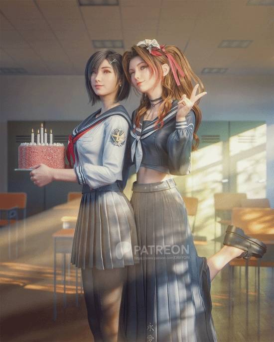 最终幻想7,尤菲联动,尼尔