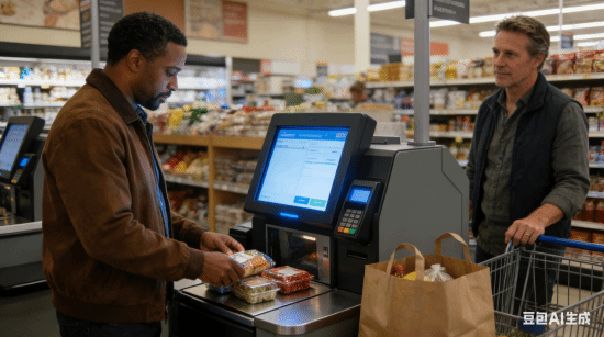 美国自助结账盗窃激增 物价飙升是主因