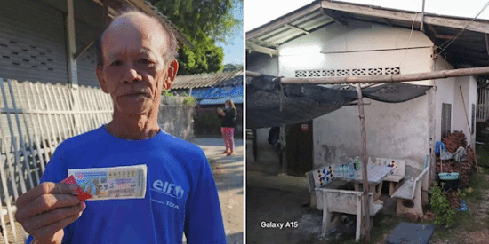 泰国68岁老人中彩票头奖 引亲友争夺抚养权