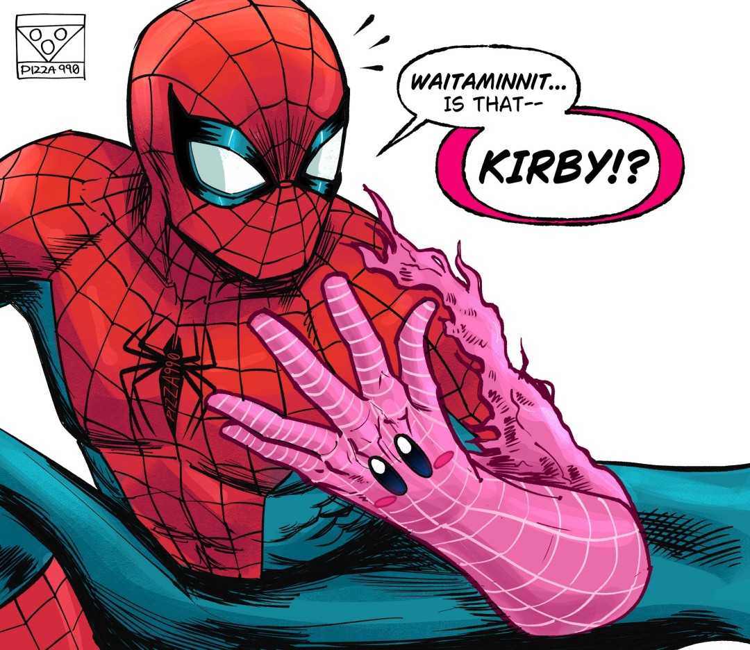 ‌跨次元幻想：当卡比遇上蜘蛛侠的超能力融合‌