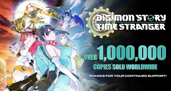 《数码宝贝物语:时空异客》销量突破百万大关