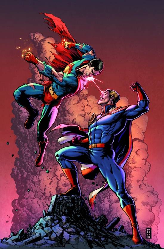 《DC多元宇宙:超人大战祖国人》漫画封面首曝