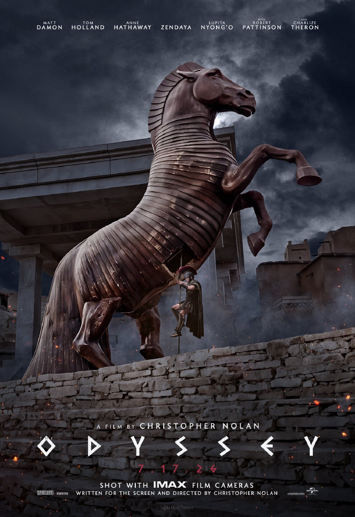 诺兰执导全新史诗巨作《奥德赛》发布官方中文预告