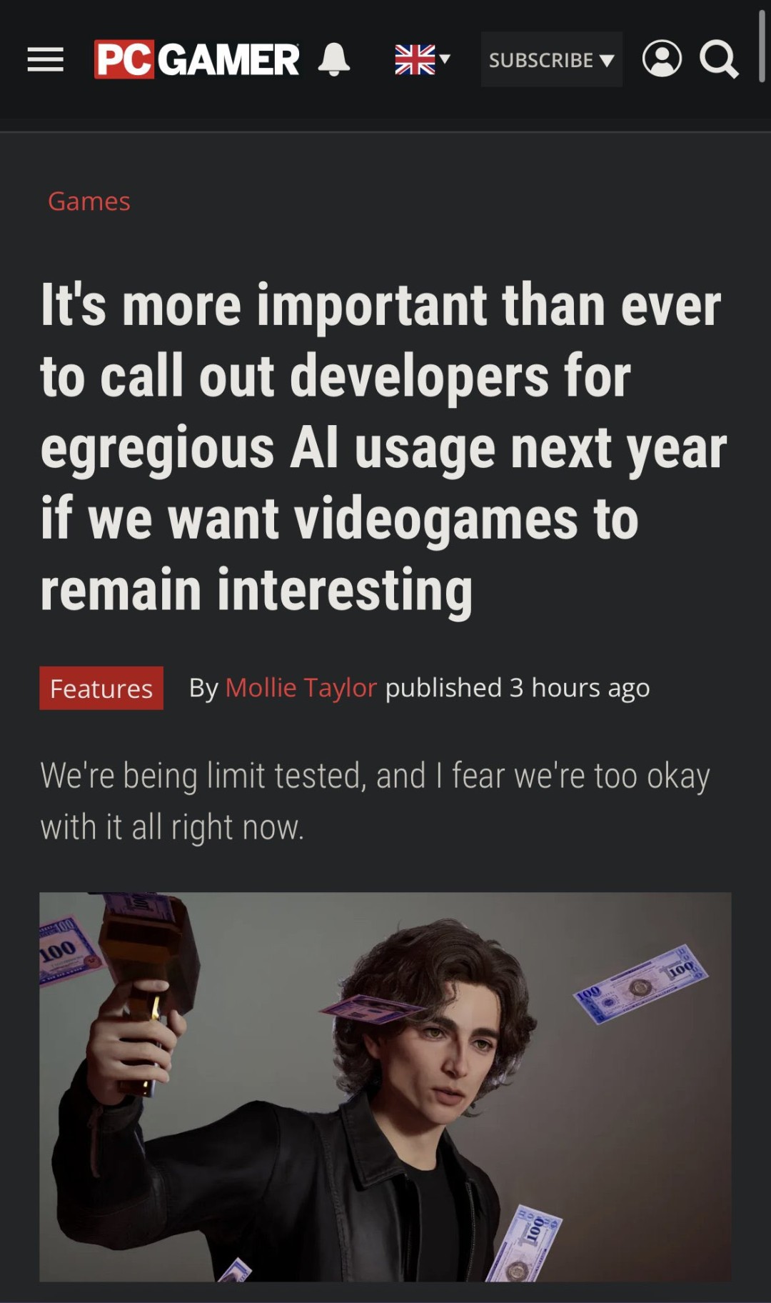 游戏业的反AI批判运动正成新"道德战场"