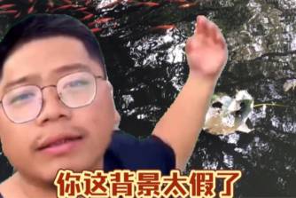 你这背景太假了！