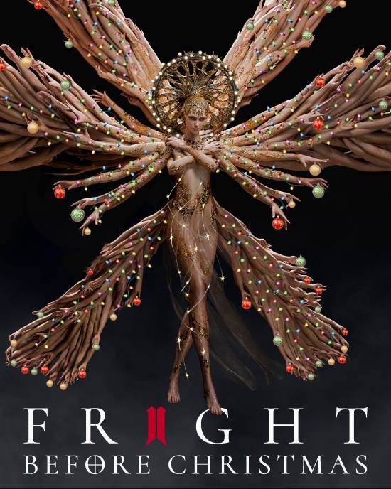 《堕落之主2》发布另类圣诞贺图 女主Scion暗黑性感美学‌