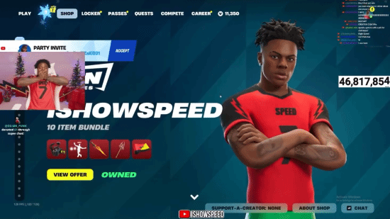 甲亢哥正式“入住”《堡垒之夜》 限时套装燃情开售‌