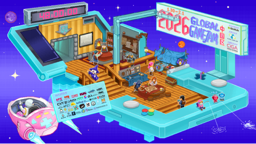 ‌Global Game Jam 2026中国区报名启动