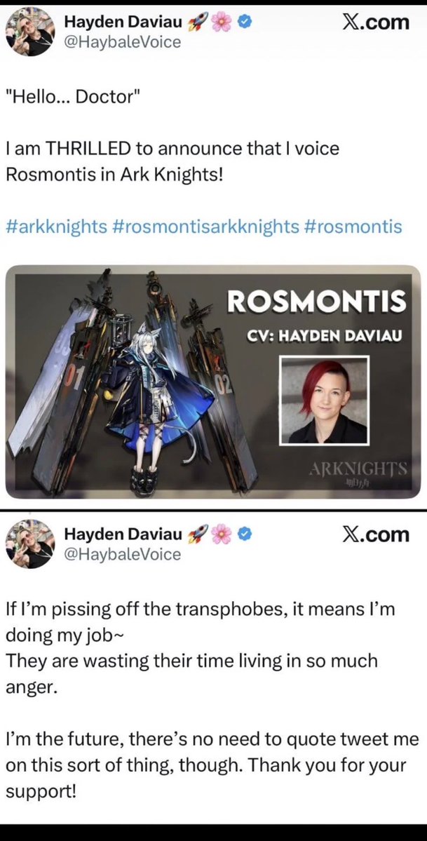 《明日方舟》迷迭香英配演员言论风波引争议