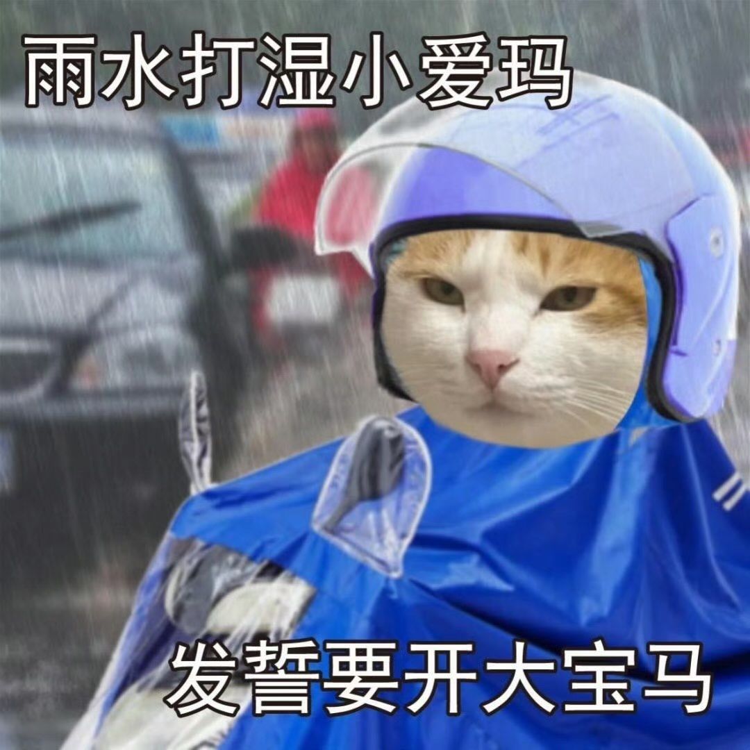 出去了发现外面没有雨