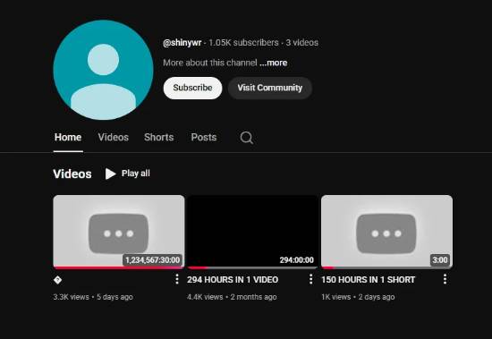 YouTube惊现“长达140年”视频，系统异常还是漏洞利用？‌