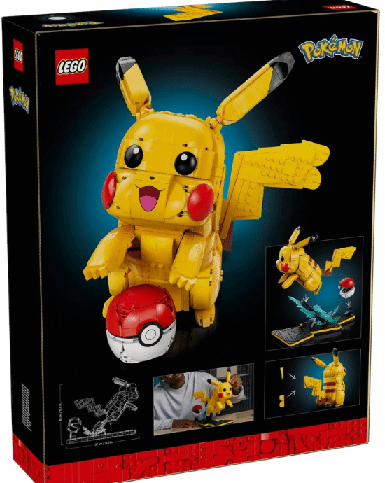 乐高携手宝可梦，首波联动套装将于2026年初正式上市‌