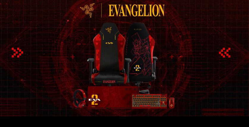 ‌雷蛇发布EVA二号机主题限量收藏外设‌