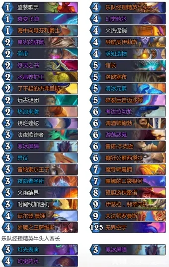 《炉石传说》34.4狂野三核宇宙法构筑解析