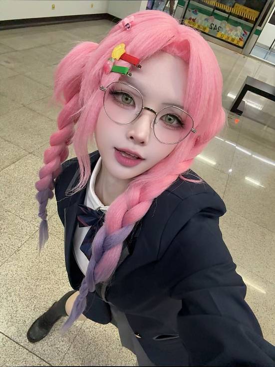 韓國(guó)Coser“Agakong小花生”最新粉色和服寫真發(fā)布