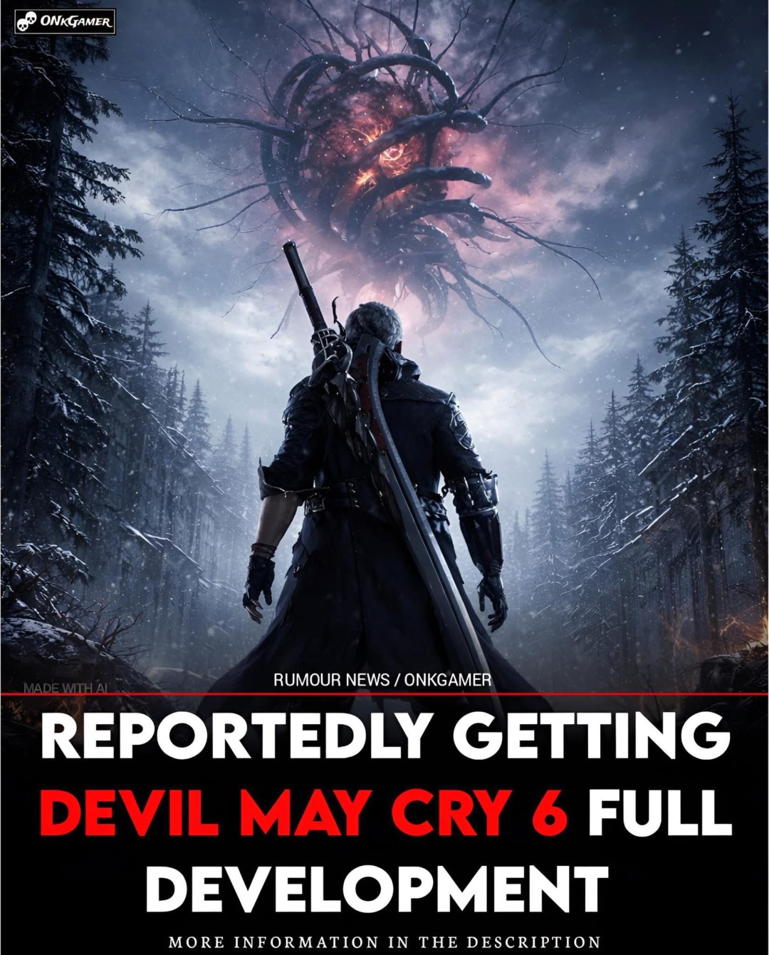 网传《鬼泣6》开发中,老将离职引担忧