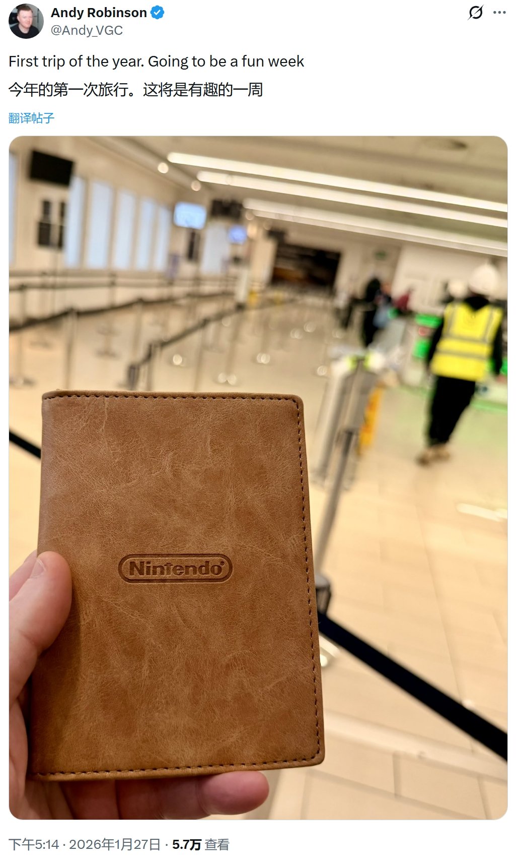 多位游戏记者汇集纽约,或与任天堂直面会相关