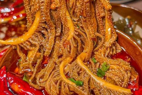 毛肚七上八下是什么意思