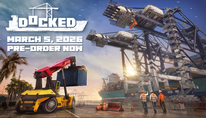 ‌港口模拟经营新作《Docked》3月6日登陆Steam‌