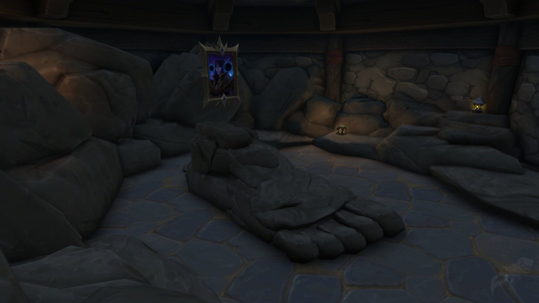 ‌《魔兽世界》玩家创意房屋：虚空神祇足部祭坛‌