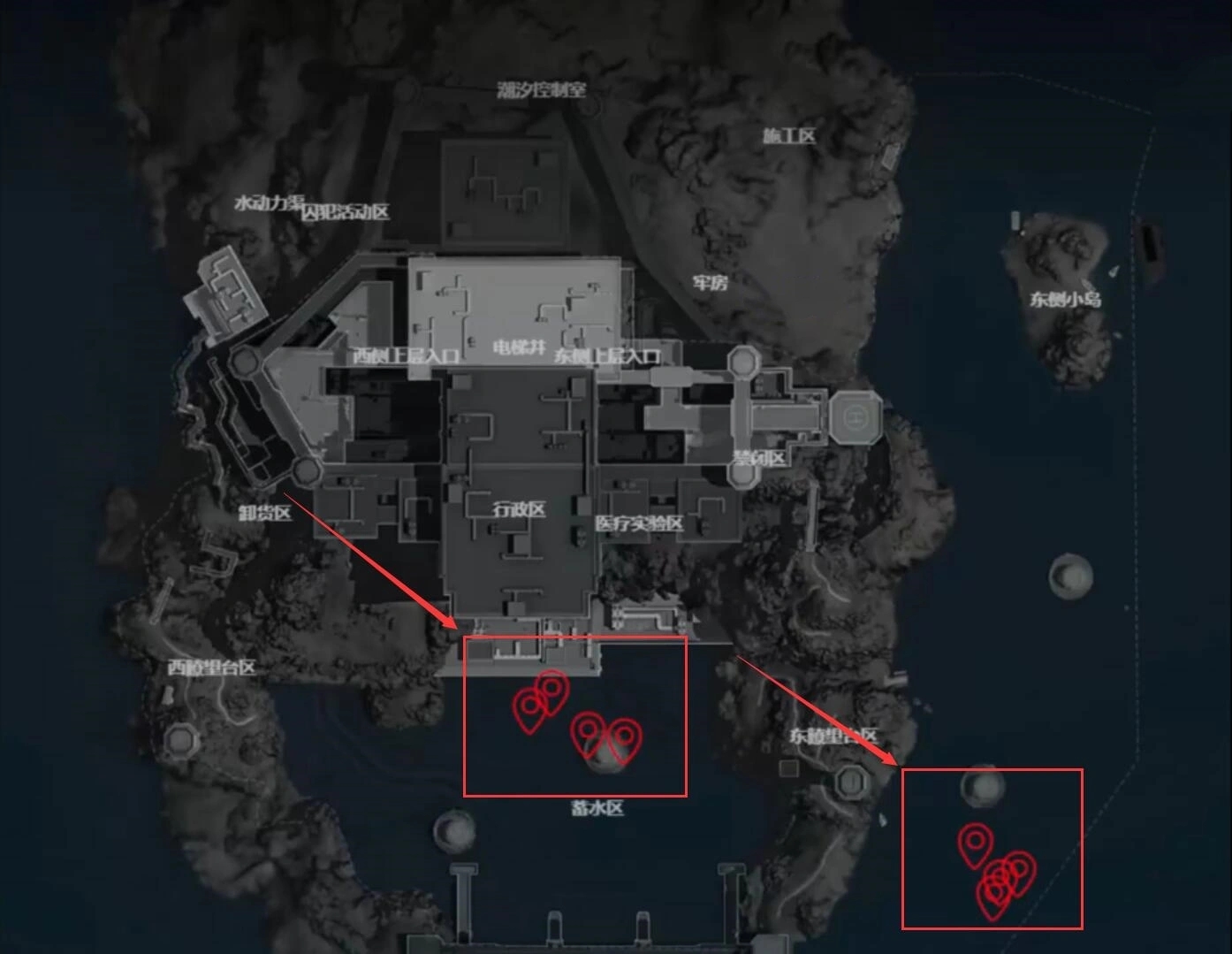 三角洲行动联动海底捞,潮汐监狱三角蚌位置全攻略