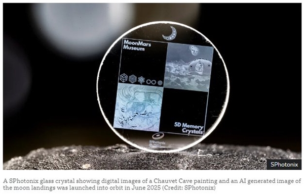 科学家研发出近乎永恒的5D水晶存储技术