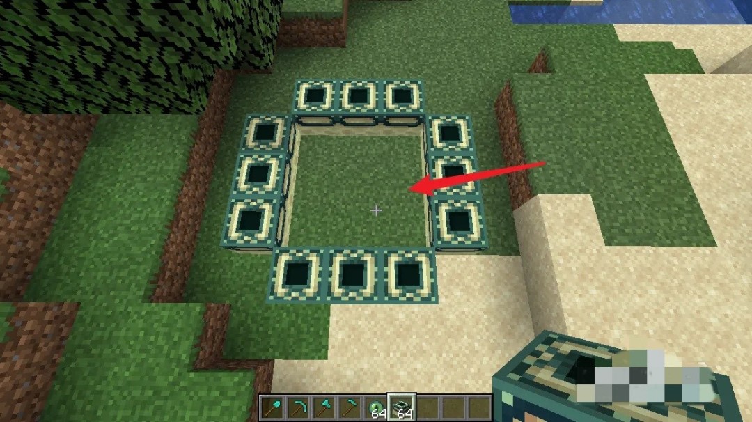 《我的世界》末影门建造与激活全流程