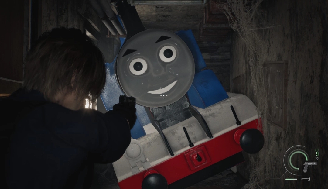 歌手艾斯-T遇《生化危机9》蜘蛛BOSS挑战难关