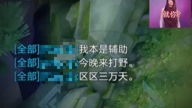 我本是辅助，今晚来打野‌