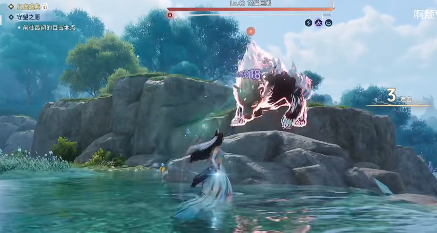 《王者荣耀世界》芒鬓巨熊二号无伤打法教程