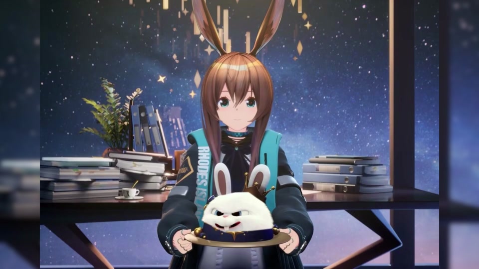 大頭小頭兔頭明日方舟