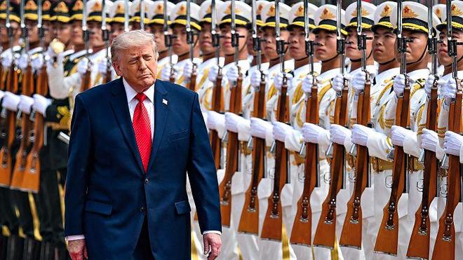特朗普再访华，“冻”住世界的中国哨兵背后