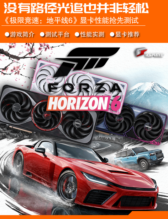 《极限竞速:地平线6》硬件评测:显卡如何选?