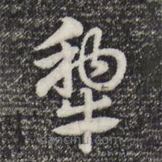 赵孟頫写的草书犁