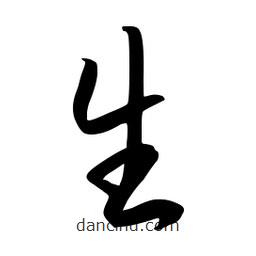 流江寫的草書生