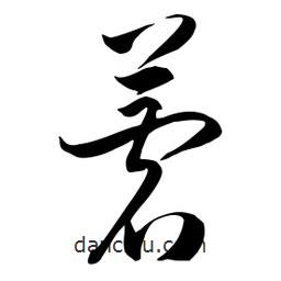 流江寫的草書菪