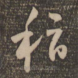 懷素寫的草書稽