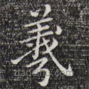 祝允明寫的楷書羲