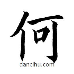 顧建平寫的楷書何