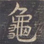 龜書法圖片