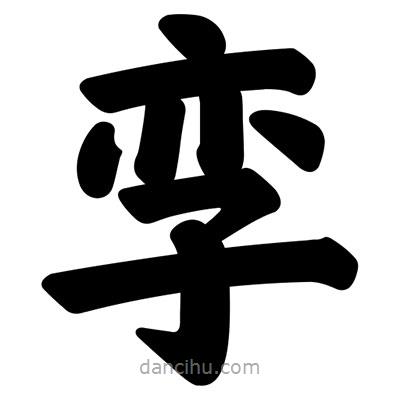 汪文寫(xiě)的楷書(shū)孿