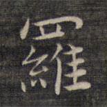 祝允明寫的楷書羅