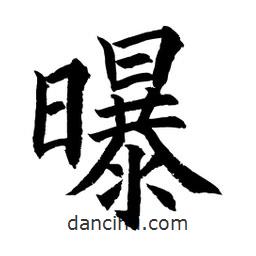 顧建平寫的楷書曝