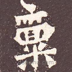 魏碑寫的楷書稟