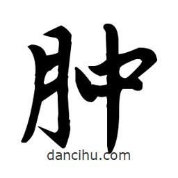 趙孟頫寫的楷書腫